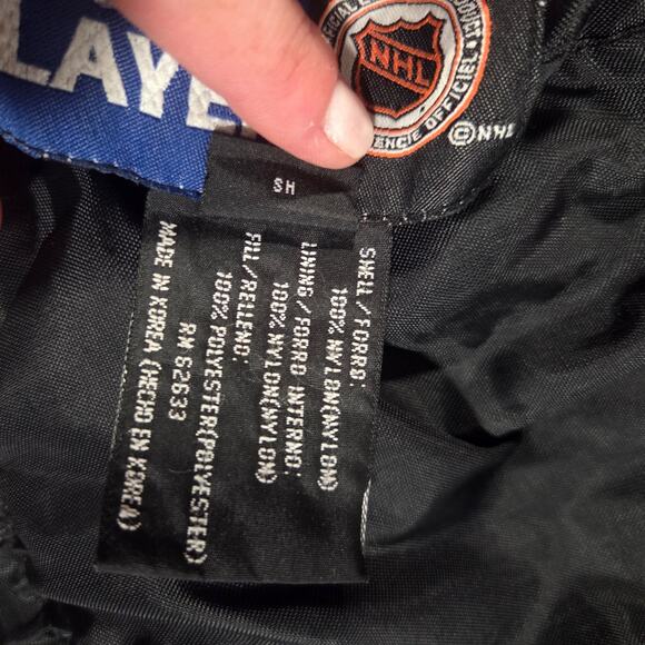 Vintage Detroit Redwings NHL Team Jacket Winter Coat Pro Player XXL insulated - Picture 5 of 9